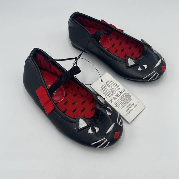 NWT KomForMe Toddler Girls Black Mary Jane Ballet Flats – Size 5 - Picture 3 of 11